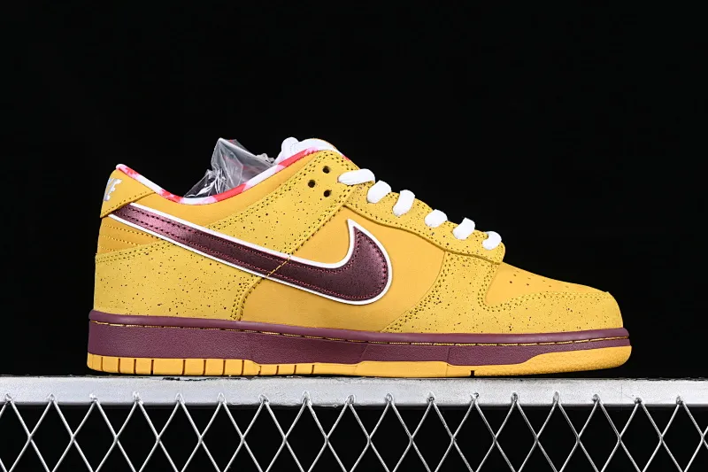 All Categories Nk SB Dunk Series Nk SB Dunk Low Low-top sneakers C version Concepts x SB Dunk Low "Yellow Lobster" Yellow Lobster SB low-top sports and leisure sneakers 313170-137566